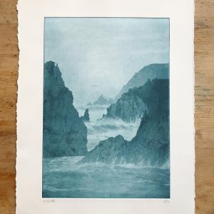 Rocks and Waves Print